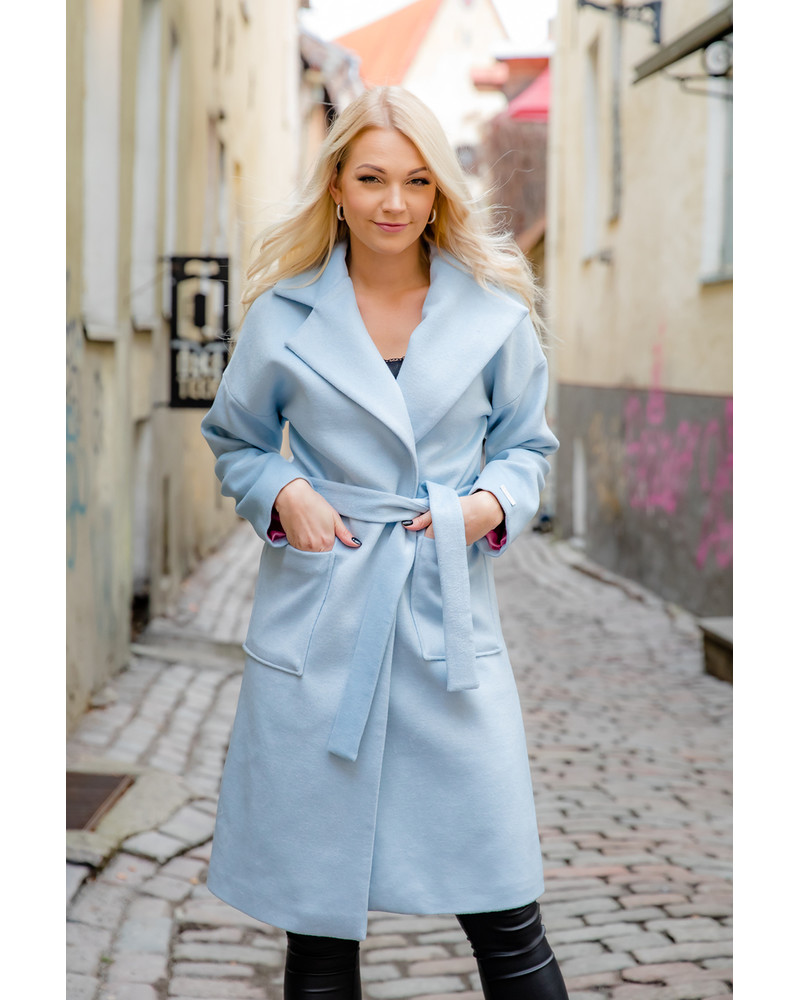 DREAMY COAT BABY BLUE