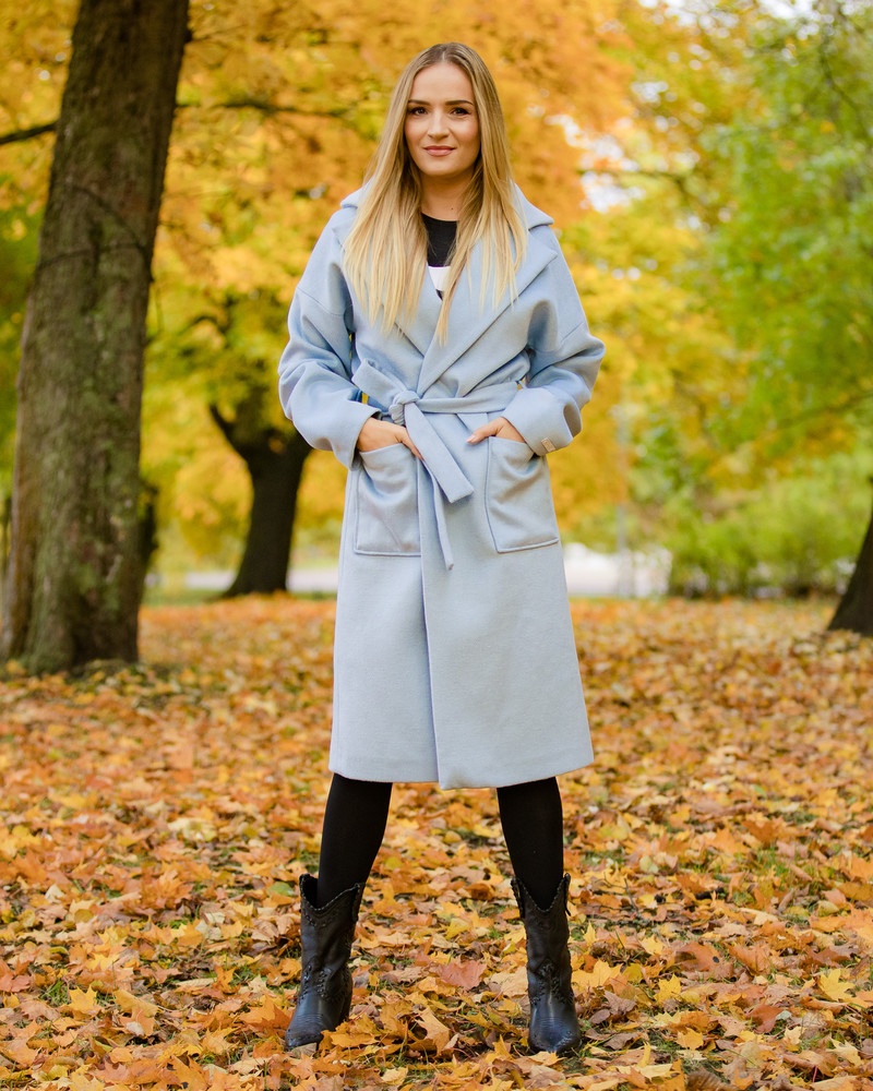 DREAMY COAT BABY BLUE