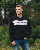 MINE METSA BLACK SWEATER FOR HIM