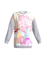 LIGHT GREY OVERSIZE AKINDE SWEATER