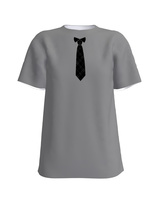 Tie T-Shirt UNISEX Dark Grey
