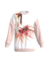 Dreaming Ballerina Loose Sweatshirt Pink