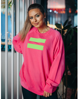 UNISEX FUCHSIA GREEN VÕRDSUS SWEATER