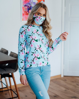FACE MASK CHERRY SKY -1 PIECE