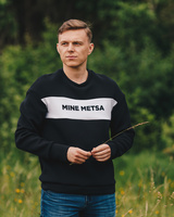 MINE METSA BLACK SWEATER FOR HIM