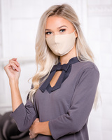 FACE MASK BEIGE -1 PIECE
