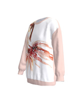 Dreaming Ballerina Loose Sweatshirt Pink