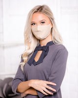 FACE MASK BEIGE -1 PIECE