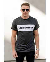 MEN LÖÖN ŠARMIGA T-SHIRT DARK GREY