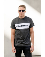 MEN LÖÖN ŠARMIGA T-SHIRT DARK GREY