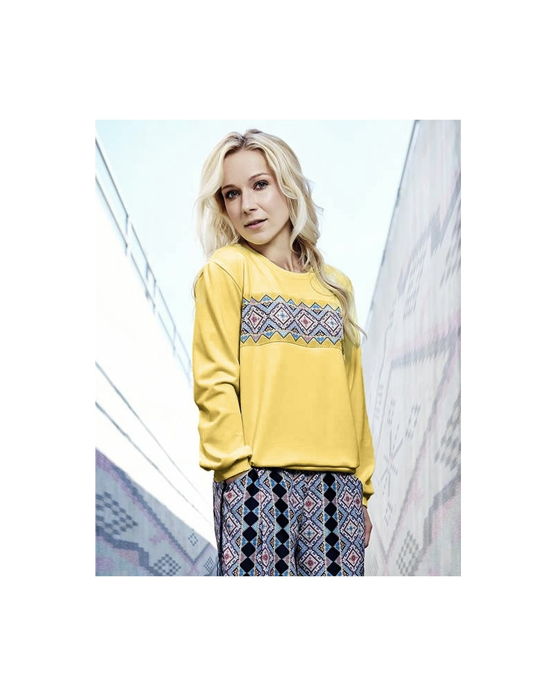 MODERN TRIBE SWEATSHIRT YELLOW