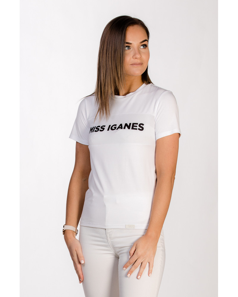 MISS IGANES WHITE T SHIRT