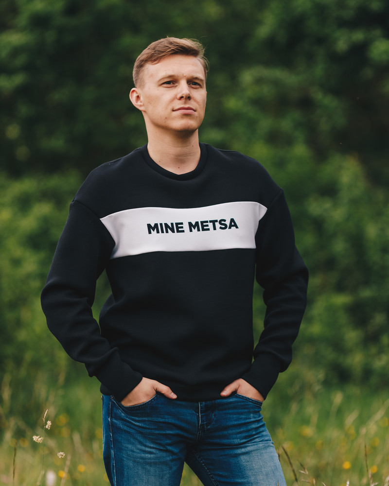 MEN MINE METSA OVERSIZE SWEATSHIRT BLACK