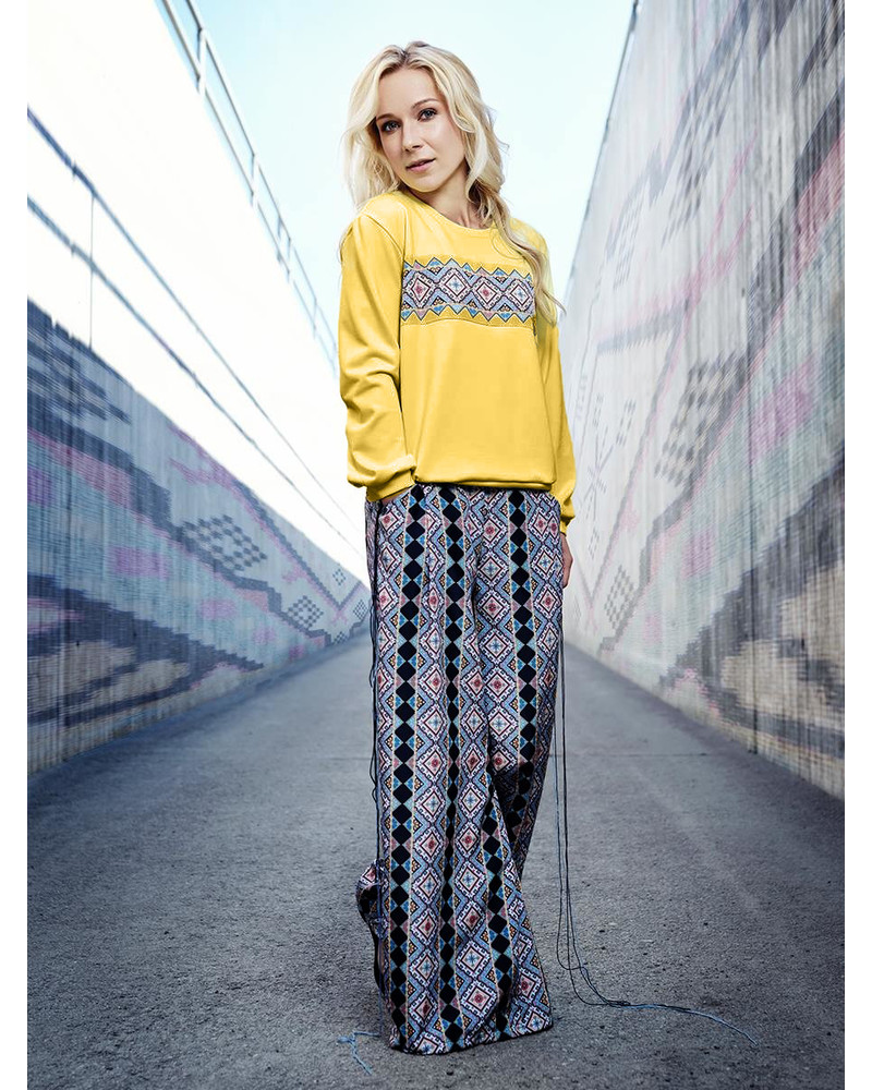 MODERN TRIBE SWEATSHIRT YELLOW