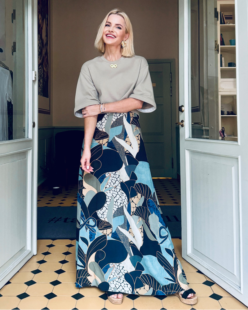 MAXI SKIRT CAMO PRINT