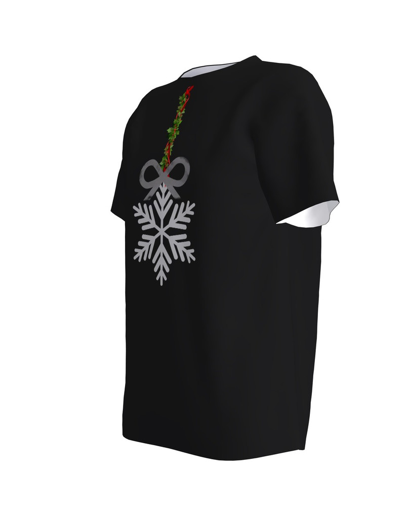 T-Shirt H UNISEX Black Christmas