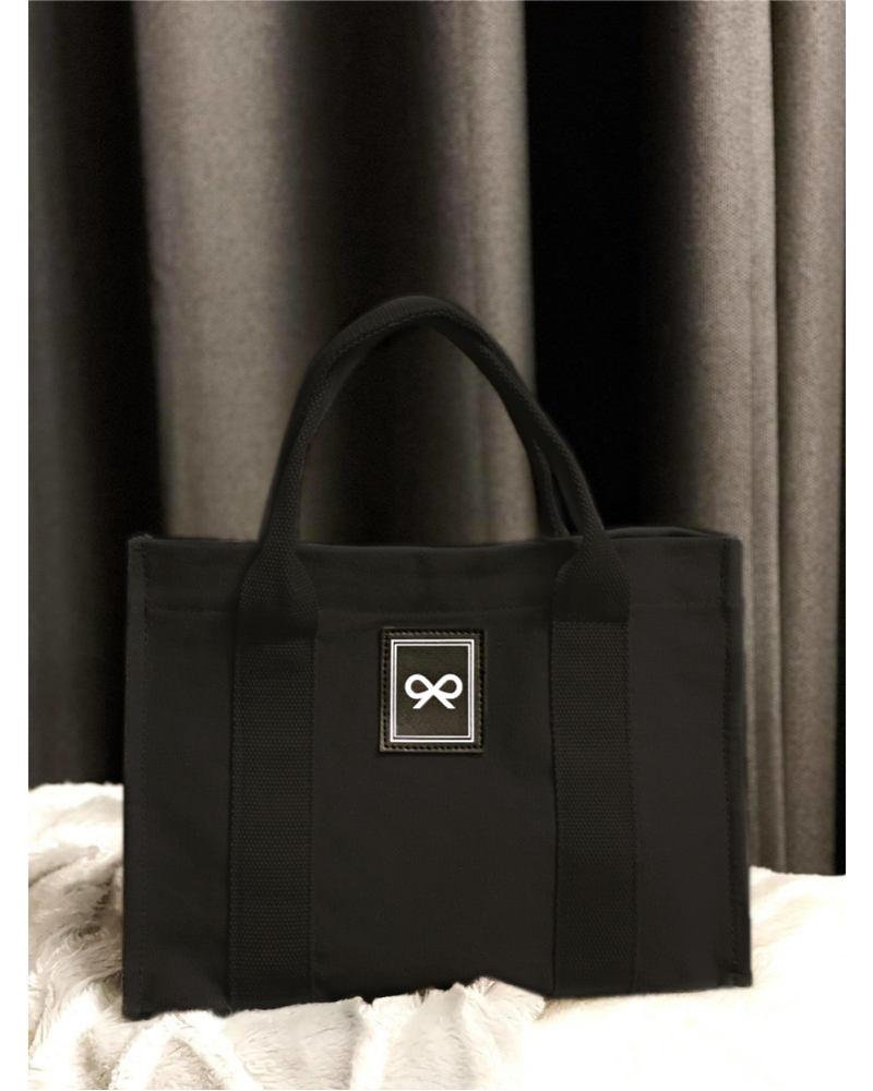 TD SIGNATURE TOTE BAG BLACK