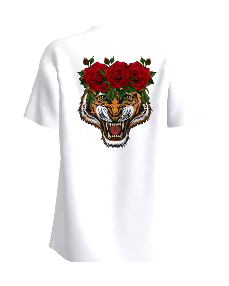 Rosy Tiger Back T-Shirt