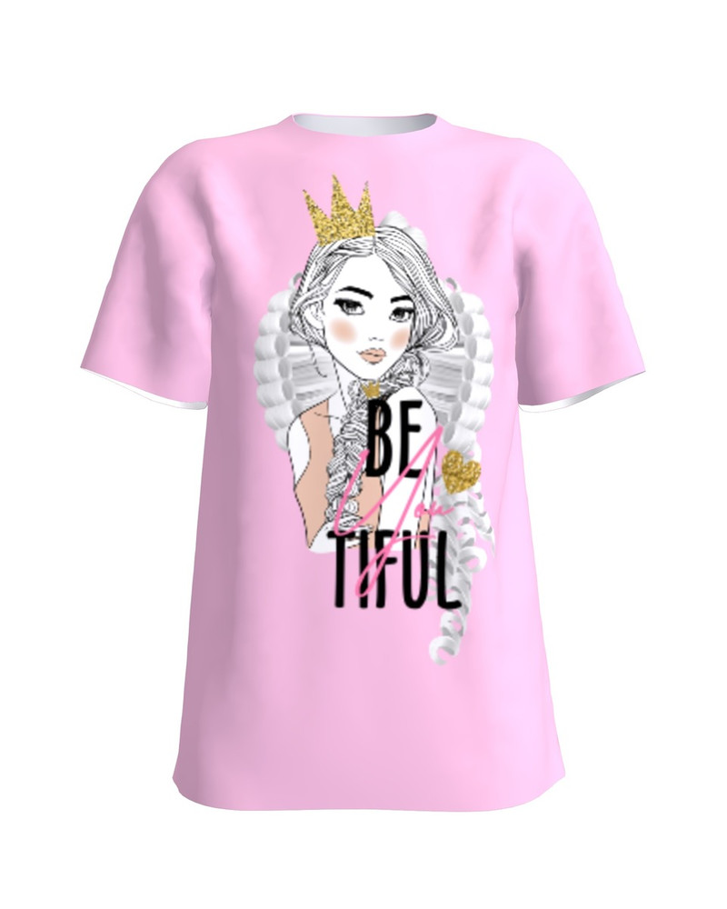 PRINCESS T-Shirt H UNISEX light pink