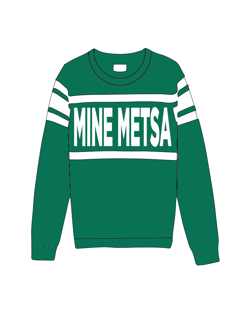 MINE METSA KNIT SWEATER  GREEN