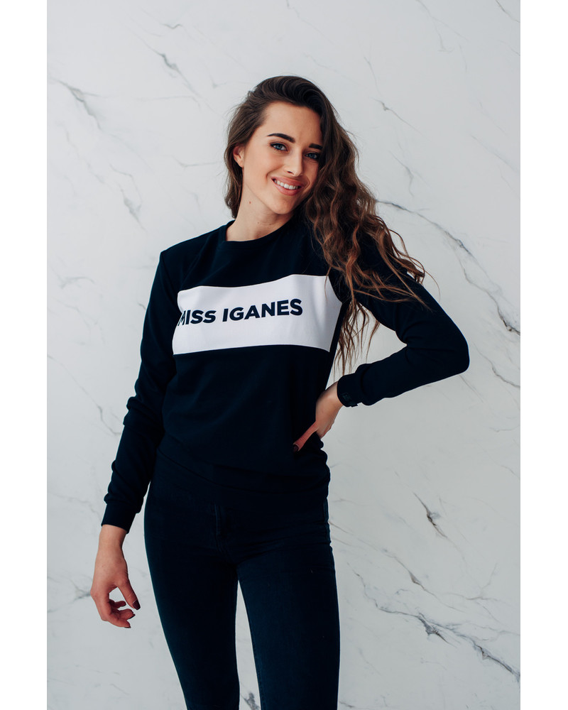 MISS IGANES SWEATSHIRT BLACK