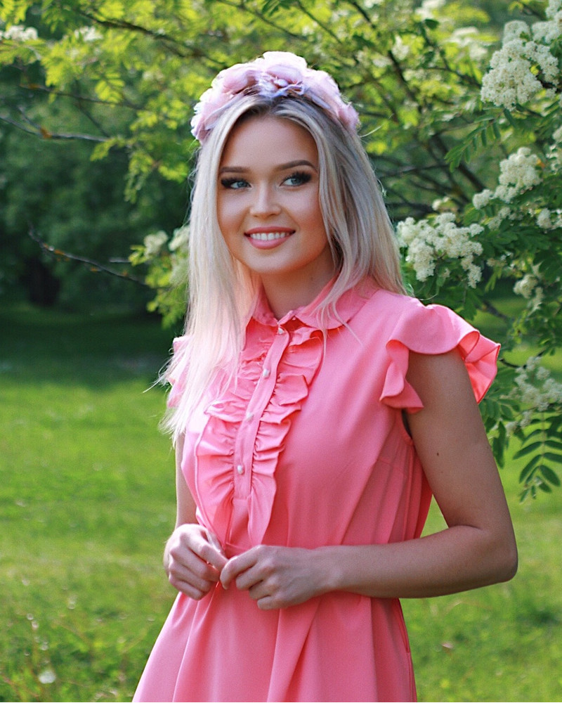 FRILL DRESS CORAL