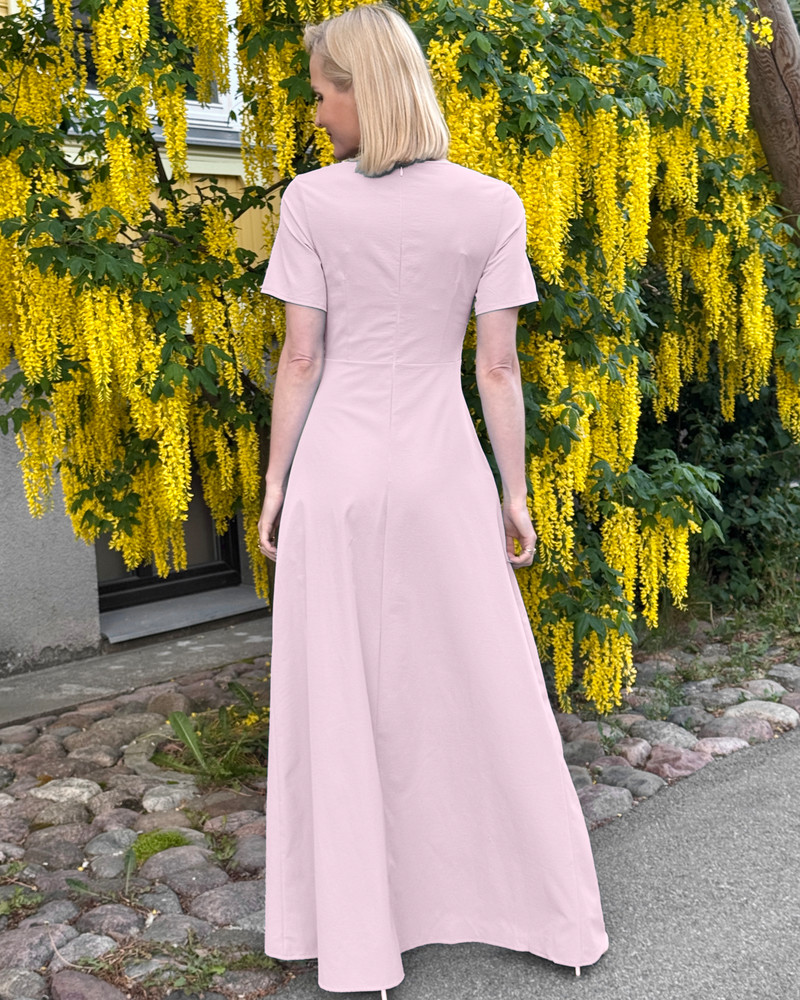 SHIFTED MAXI DRESS PURPLE