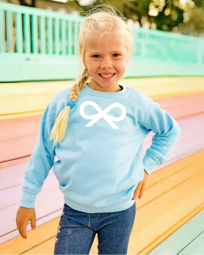 DOLLS KIDS SWEATSHIRT BLUE