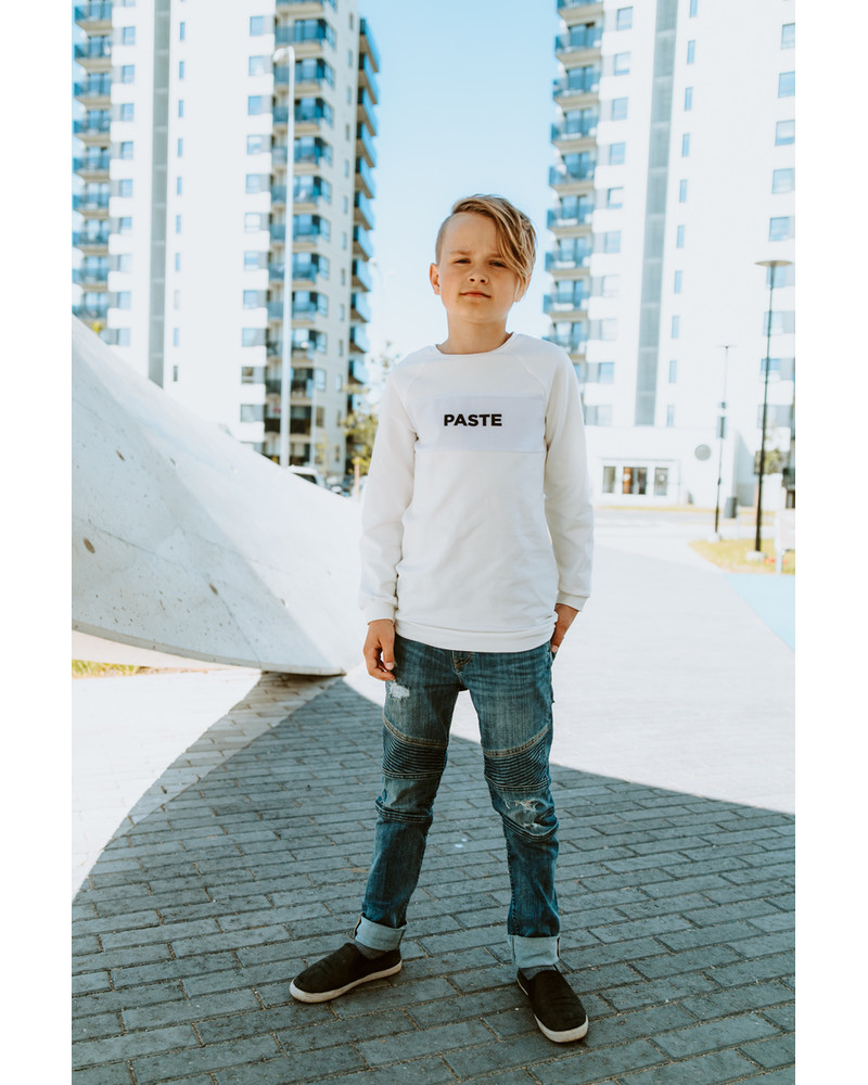 PASTE KIDS SWEATSHIRT WHITE