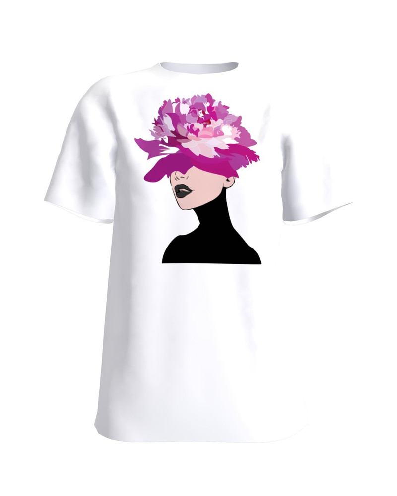 T-Shirt H UNISEX white_POJENGIGA