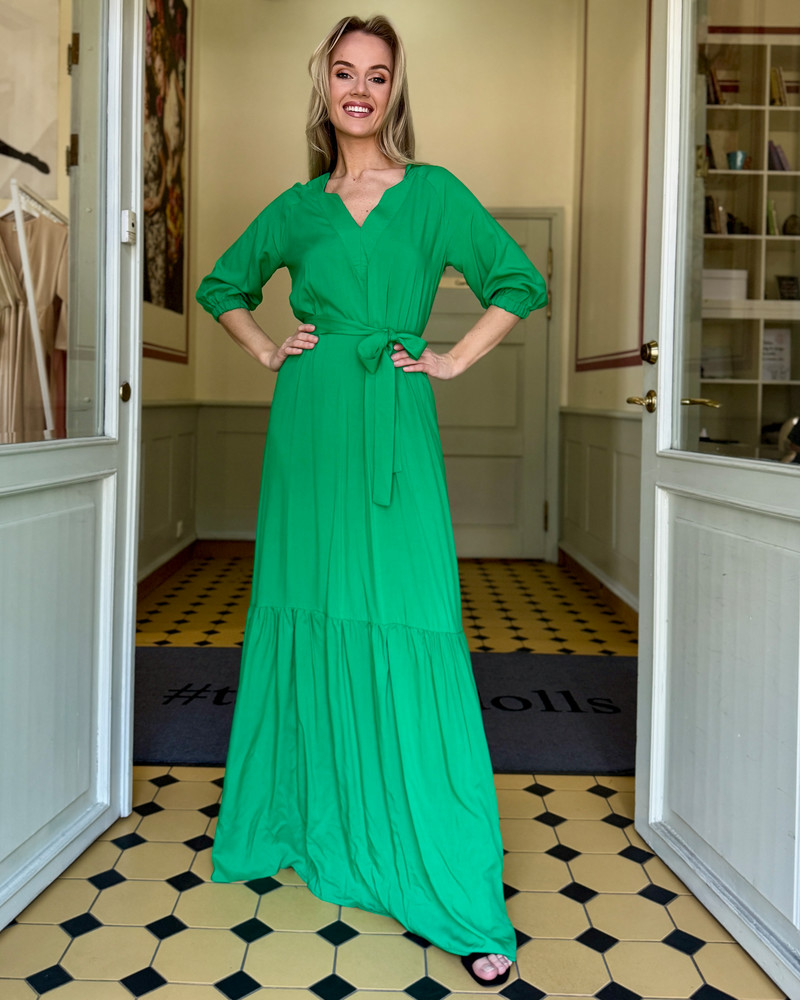 COMET MAXI DRESS GREEN