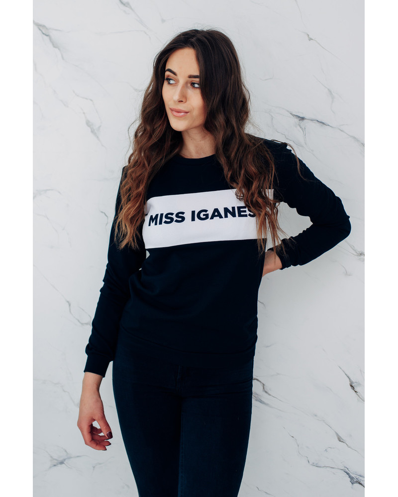 MISS IGANES SWEATSHIRT BLACK