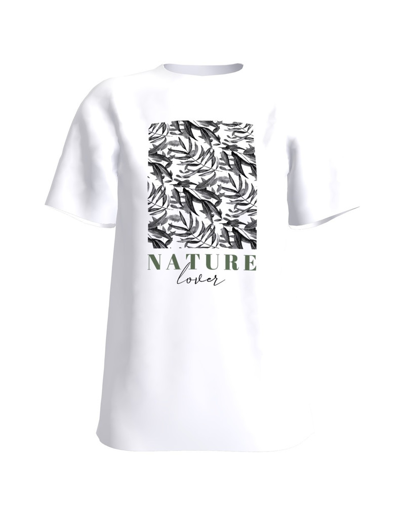 T-Shirt H UNISEX white Nature lover
