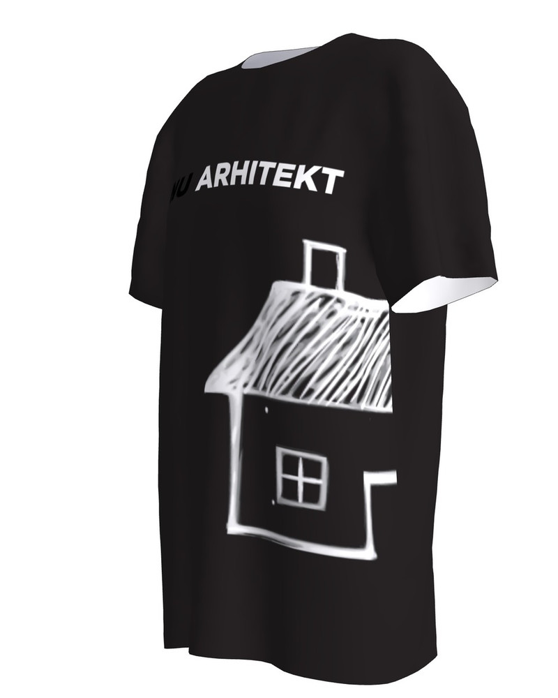 Sinu Arhitekt Black T-Shirt