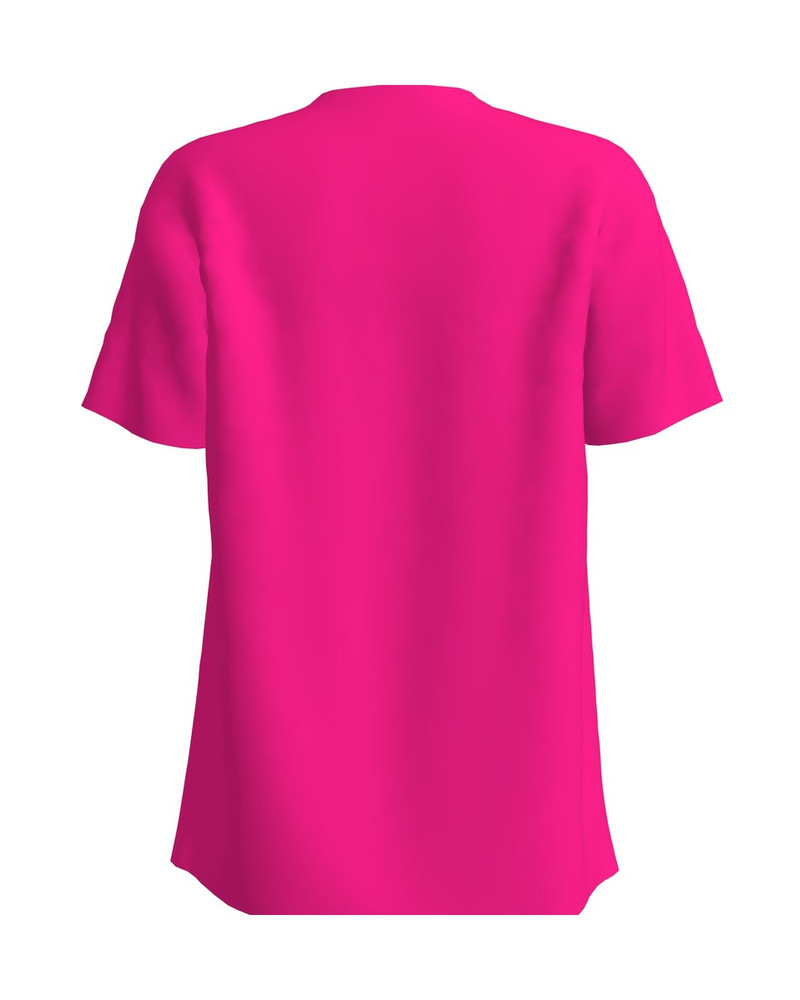 LETTER I SLIM T-SHIRT FUCHSIA