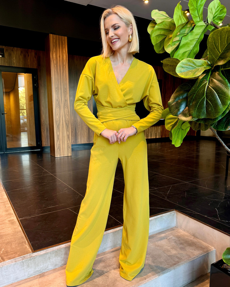 TIMELESS JUMPSUIT MUSTARD