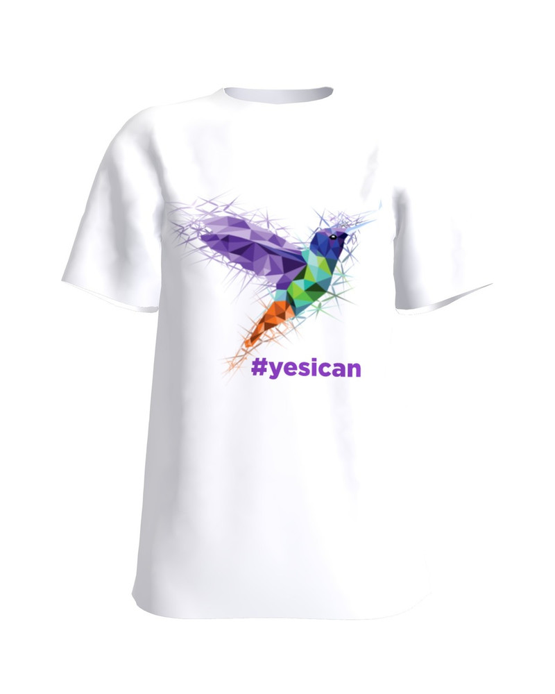 #yesican hummingbird sparkle