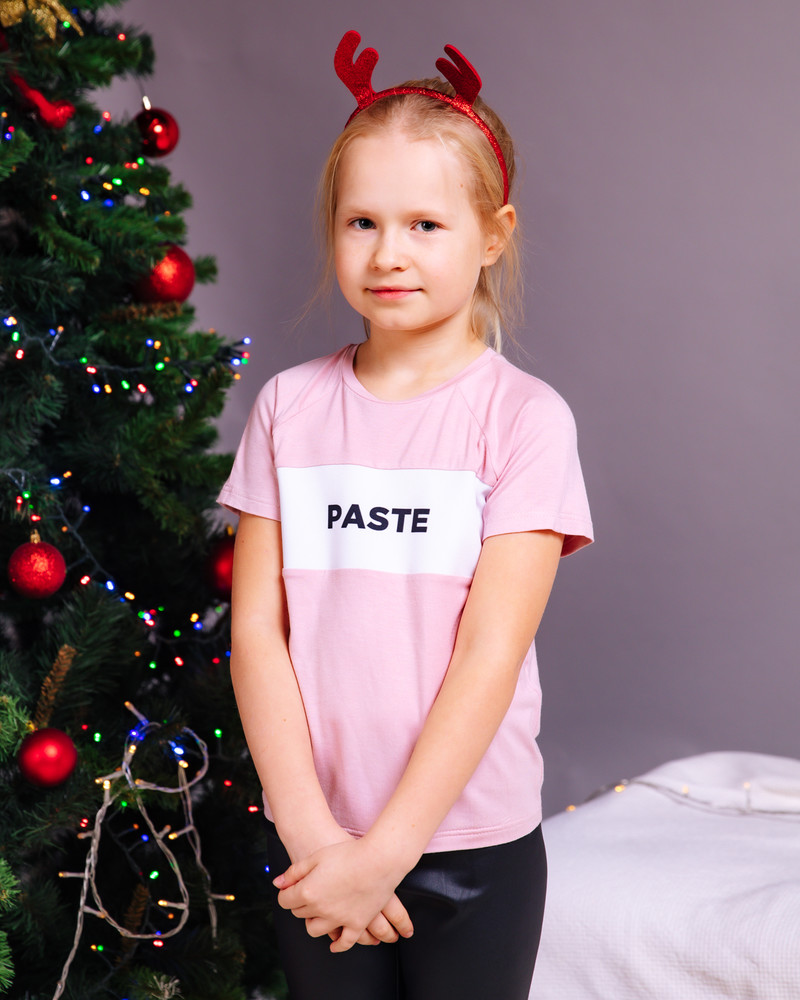 PASTE KIDS T-SHIRT PINK