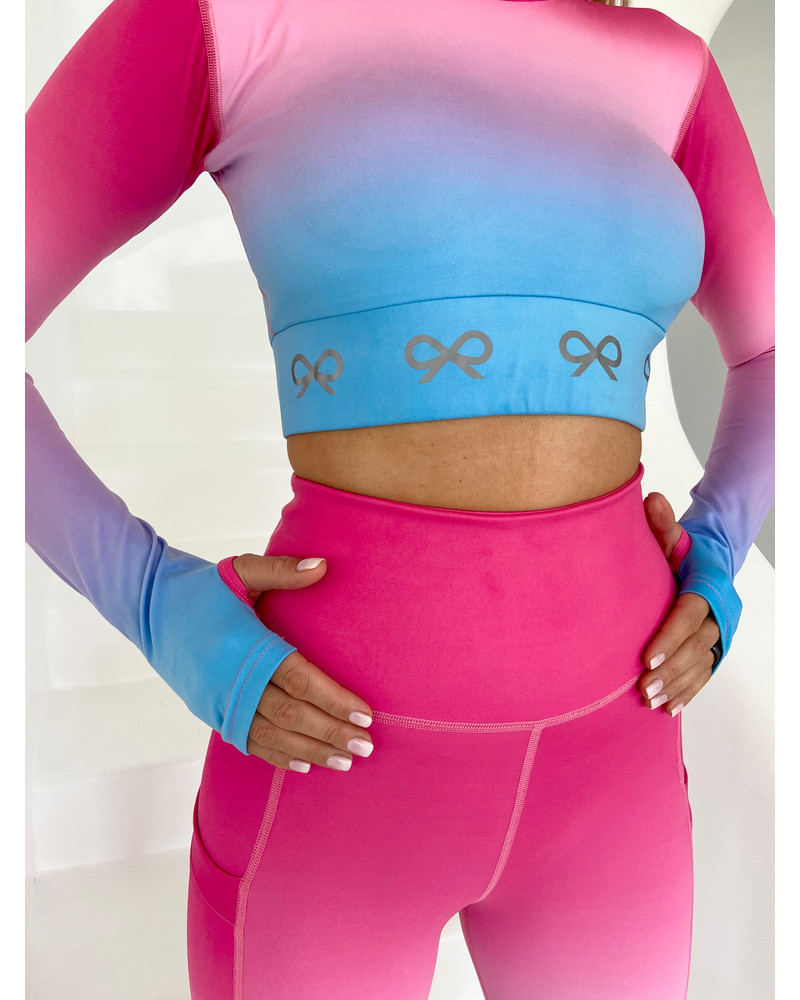 TD SIGNATURE SPORTS TOP PINK OMBRE