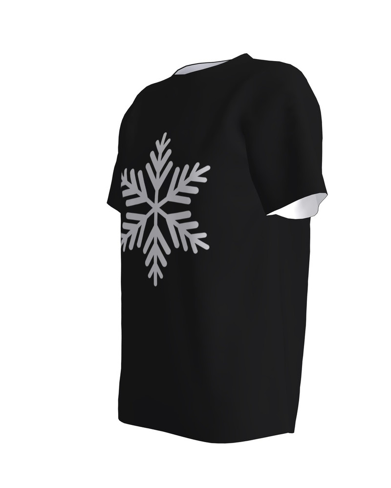 T-Shirt H UNISEX Black Lumehelbeke