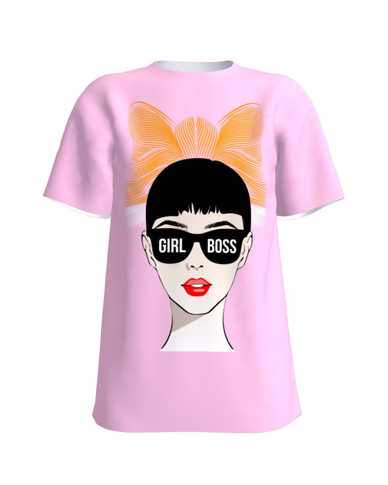 T-shirt pink LADY