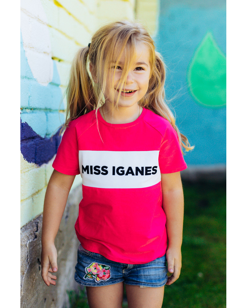 MISS IGANES KIDS T-SHIRT FUCHSIA