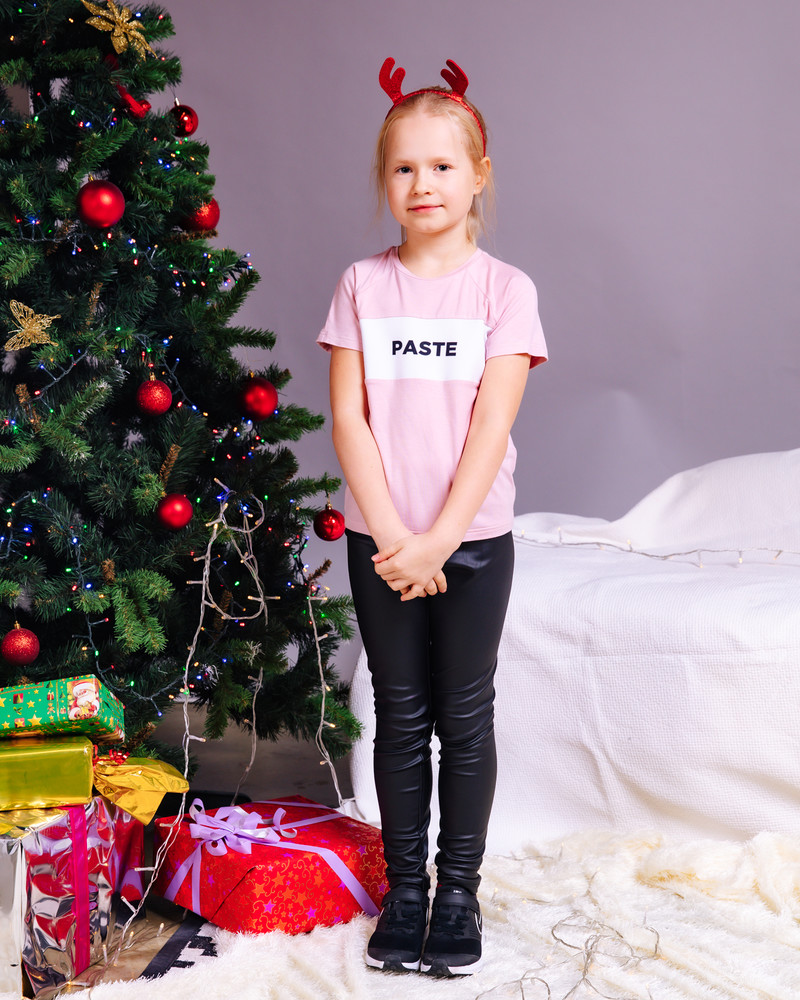 PASTE KIDS T-SHIRT PINK