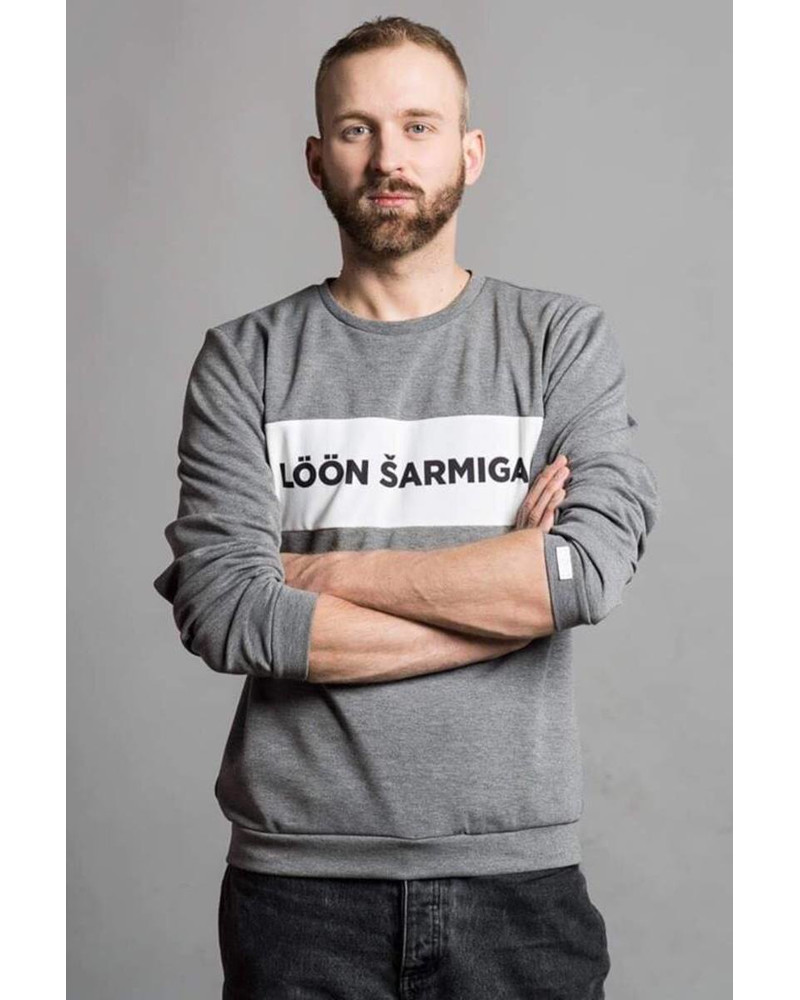 LÖÖN ŠARMIGA SWEATSHIRT GREY