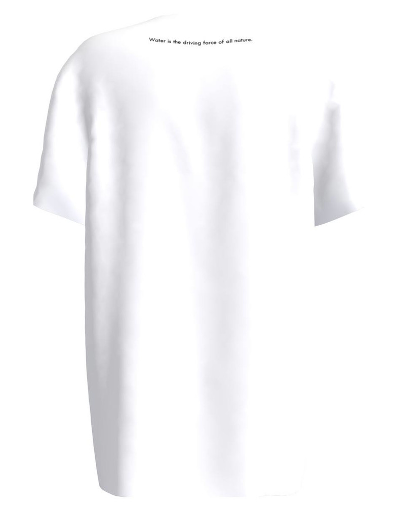 AQUARIUS OVERSIZE T-SHIRT WHITE