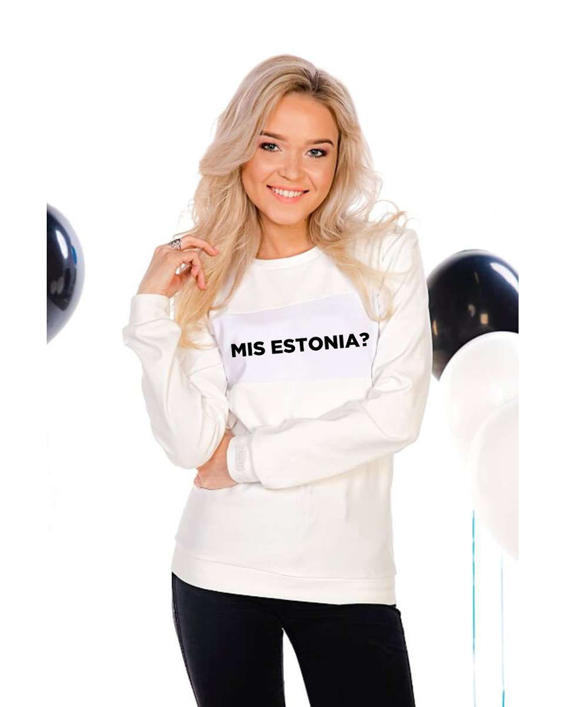 MIS ESTONIA? SWEATSHIRT WHITE