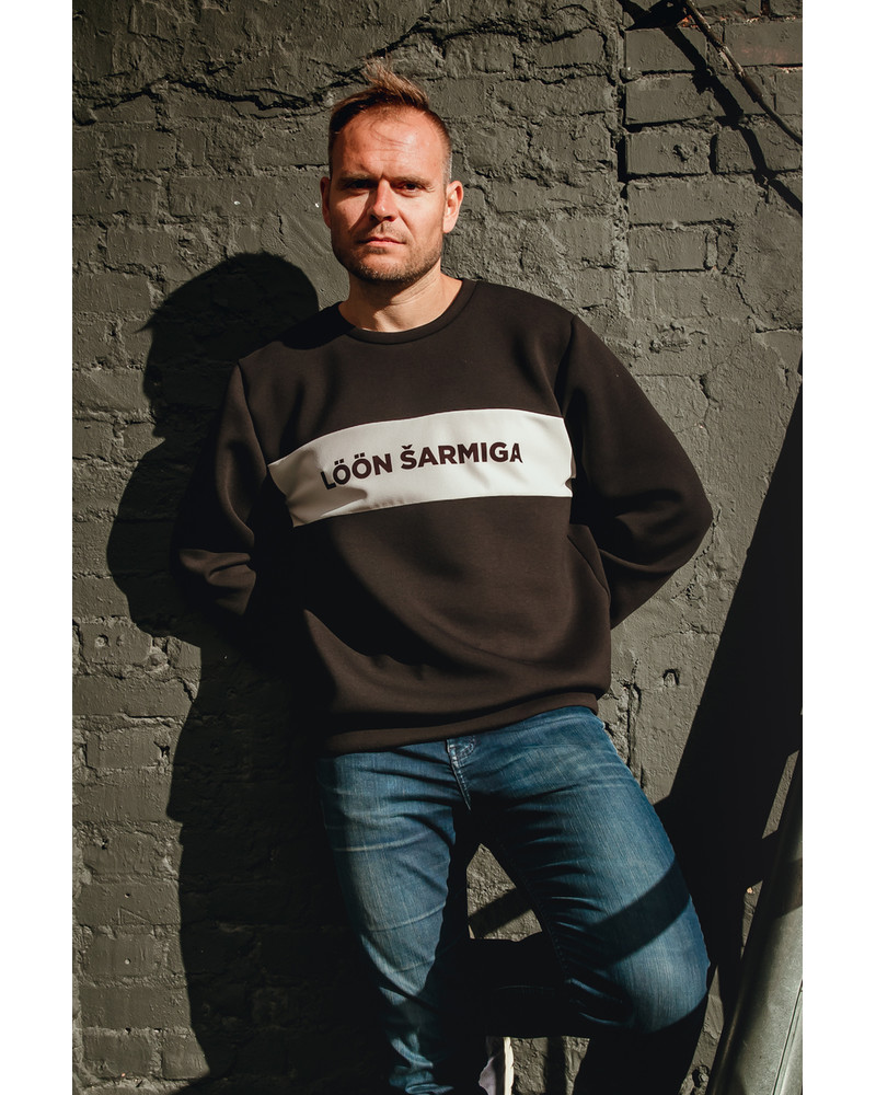 LÖÖN ŠARMIGA SWEATSHIRT BLACK