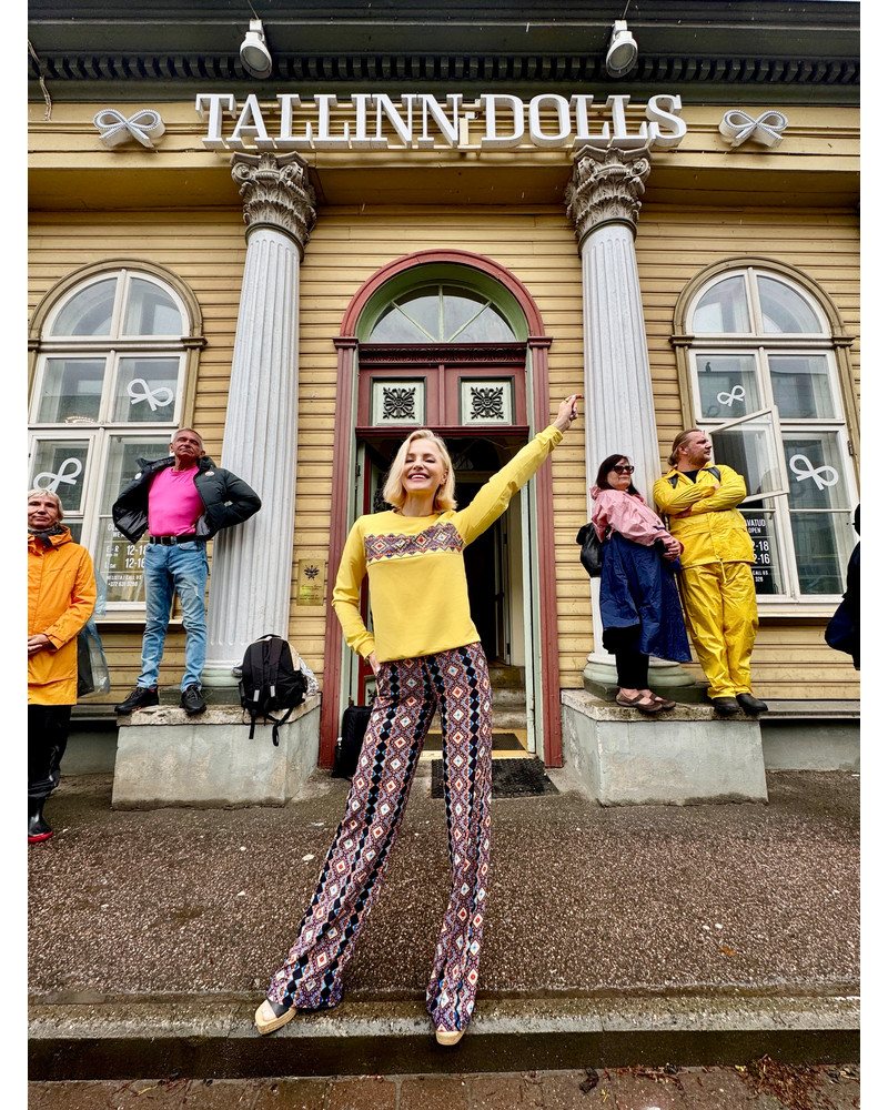 MODERN TRIBE SWEATSHIRT YELLOW