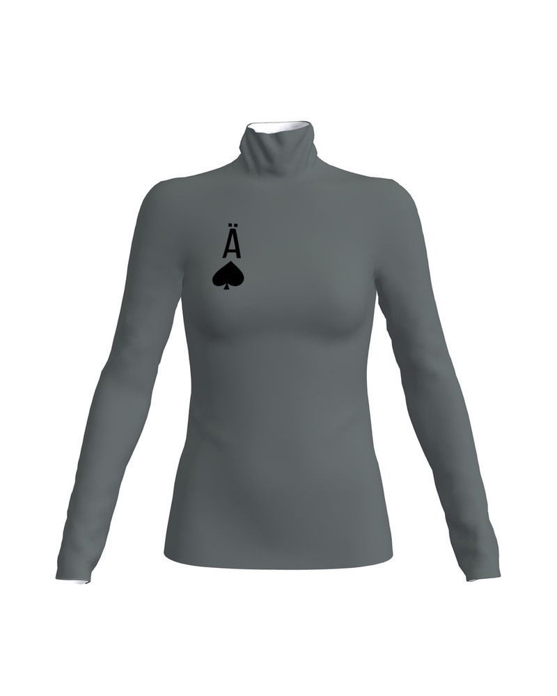 SPADES ACE PULLOVER DARK GREY