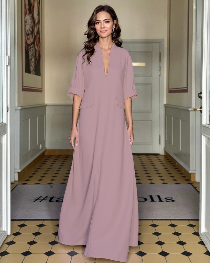 LIBERTY MAXI DRESS PLUM